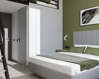 Семейный номер 4-местный с душем и туалетом Отель Отель Art Deco Hotel Москва 791 м от метро Рижская