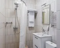 Двухместный номер с 2 кроватями, душем и туалетом Отель Гермес деревня Долгий Буерак без звезд