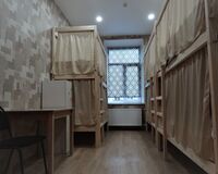 Кровать в общем 8-местном номере Хостел Bolshoj Kazachij Hostel Санкт-Петербург новый объект