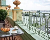 Двухместный номер с 2 кроватями и балконом Отель Отель River Palace Hotel Санкт-Петербург 538 м от метро Спортивная