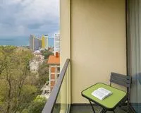 Апартаменты «Де-Люкс» Апартаменты Апартаменты Deluxe с видом на Море в ЖК Метрополь Сочи без звезд без отзывов