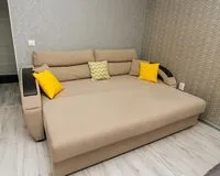 Двухместный номер с 1 кроватью и балконом Апартаменты Апартаменты Стильная квартира рядом с пляжем Новороссийск новый объект 5% скидка по промокоду!