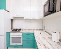 Двухместный номер с 1 кроватью и балконом Апартаменты Апартаменты Стильная квартира рядом с пляжем Новороссийск новый объект без отзывов Забронируй по своей цене!