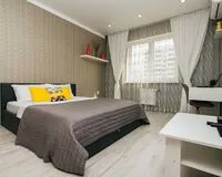 Двухместный номер с 1 кроватью и балконом Апартаменты Апартаменты Стильная квартира рядом с пляжем Новороссийск без отзывов Забронируй по своей цене! 5% скидка по промокоду!