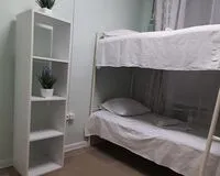Бюджетный двухместный номер с 2 кроватями Хостел Хостел Уют на Варшавке Москва 155 м от метро Верхние Котлы