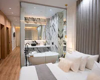 Двухместный номер с 1 кроватью «Люкс» Отель Бутик-отель Suite Hotel Кемерово 3 звезды без отзывов 5% скидка по промокоду!