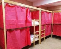 Кровать в общем 10-местном номере для мужчин Хостел Хостел Лагуна Москва 802 м от метро Авиамоторная