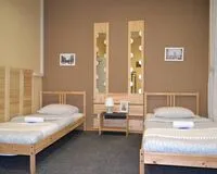 Двухместный номер с 2 кроватями Хостел Хостел LikeHome Hostel Санкт-Петербург метро Горьковская