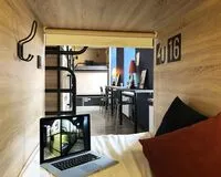 Одноместная капсула общая Хостел Хостел 4U Capsule Hotel Санкт-Петербург рейтинг 3.6