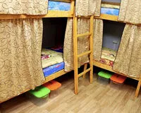 Кровать в общем 10-местном номере для мужчин Хостел Хостел Медуза Котельники новый объект