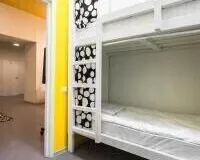 Кровать в общем 4-местном номере для женщин Хостел Хостел Vmeste Санкт-Петербург метро Владимирская