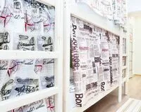 Кровать в общем 6-местном номере для мужчин Хостел Хостел 9вять Домодедово Домодедово без звезд