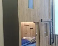 Одноместная капсула общая Хостел Хостел Rooms Premium Hostel Москва метро Авиамоторная