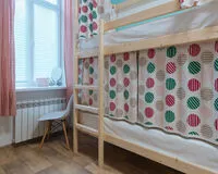 Кровать в общем 8-местном номере для женщин Хостел Хостел Химки Химки без отзывов