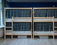 Кровать в общем 8-местном номере для мужчин Хостел Хостел Химки Химки новый объект