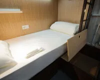 Одноместная капсула общая Хостел Хостел Buran Capsule Hotel Москва Забронируй по своей цене!