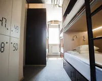 Двухместная капсула Хостел Хостел Buran Capsule Hotel Москва без звезд