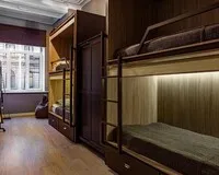 Кровать в общем 4-местном номере для женщин Хостел Хостел Whisper Hostel Санкт-Петербург метро Чернышевская