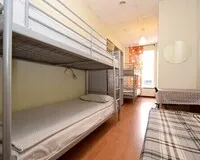Кровать в общем 4-местном номере Хостел Хостел Whisper Hostel Санкт-Петербург 688 м от метро Чернышевская