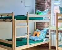 Кровать в общем 6-местном номере для мужчин Хостел Хостел Whisper Hostel Санкт-Петербург 688 м от метро Чернышевская
