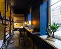 Кровать в общем 6-местном номере для женщин Хостел Хостел Whisper Hostel Санкт-Петербург без звезд