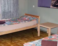 Двухместный номер с 2 кроватями, общим душем и туалетом Хостел Хостел Hostelcity812 Санкт-Петербург без звезд