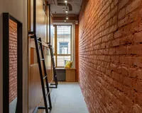 Одноместная капсула общая Отель Отель Q-Block Капсульный отель Москва 869 м от метро Белорусская