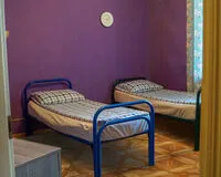 Кровать в общем 3-местном номере Хостел Хостел Hostelcity812 Санкт-Петербург метро Петроградская