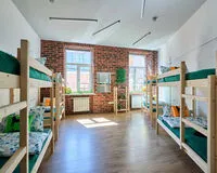 Кровать в общем 6-местном номере Хостел Хостел Garden 22/2 Санкт-Петербург метро Маяковская