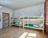 Кровать в общем 6-местном номере Хостел Хостел Garden 22/2 Санкт-Петербург метро Маяковская без звезд