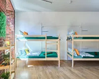 Кровать в общем 6-местном номере Хостел Хостел Garden 22/2 Санкт-Петербург 158 м от метро Маяковская без звезд