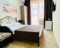 Двухместный номер с 1 кроватью и балконом Гостиница Гостиница Милана Анапа без звезд