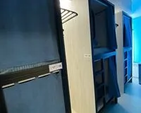 Кровать в общем 8-местном номере для мужчин Хостел Капсульный хостел Норка Новосибирск без звезд
