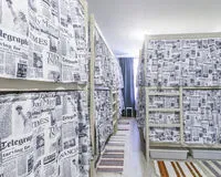 Кровать в общем 12-местном номере Хостел Хостел Ленинская Слобода Москва метро Автозаводская