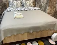 Двухместный номер с 1 кроватью, душем и туалетом Апарт-Отель Апарт-Отель Окружной Москва метро Окружная