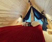 Дом/коттедж 1 спальня База отдыха База отдыха Berloga Country Resort деревня Красный Огорок новый объект