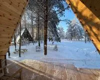 Дом/коттедж 1 спальня База отдыха База отдыха Berloga Country Resort деревня Красный Огорок без отзывов