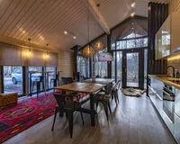 Дом/коттедж 2 спальни База отдыха База отдыха Berloga Country Resort деревня Красный Огорок без звезд