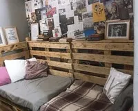 Бюджетный двухместный номер с 2 кроватями Хостел Хостел LV.Hostel Южно-Сахалинск новый объект