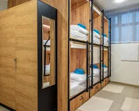 Кровать в общем 10-местном номере Хостел Хостел HiLoft Hostel Сочи рейтинг 5.0