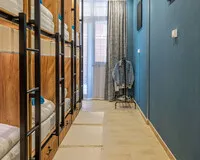 Кровать в общем 8-местном номере для женщин Хостел Хостел HiLoft Hostel Сочи без звезд