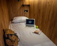 Кровать в общем 8-местном номере для женщин Хостел Хостел HiLoft Hostel Сочи рейтинг 5.0