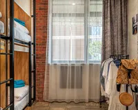 Кровать в общем 8-местном номере для женщин Хостел Хостел HiLoft Hostel Сочи Забронируй по своей цене!