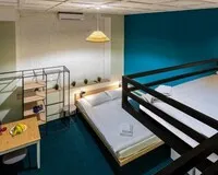 Четырехместный номер с душем и туалетом Отель Отель А.Костерев Москва метро Охотный Ряд