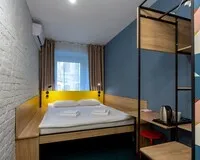 Двухместный номер с 1 кроватью Мини-отель Мини-отель Axel Hostel Москва метро Чкаловская