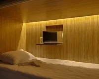 Кровать в общем 8-местном номере Мини-отель Мини-отель Axel Hostel Москва метро Чкаловская