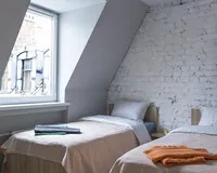 Двухместный номер с 2 кроватями Мини-отель Мини-отель Apart-hotel Kryshy Pitera Санкт-Петербург метро Технологический институт-1 5% скидка по промокоду!