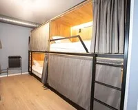 Кровать в общем 10-местном номере Хостел Хостел Linna hostel Выборг Забронируй по своей цене!