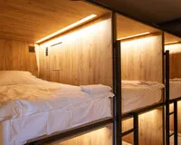 Кровать в общем 12-местном номере Хостел Хостел Linna hostel Выборг без звезд