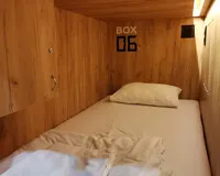 Кровать в общем 12-местном номере Хостел Хостел Linna hostel Выборг новый объект
